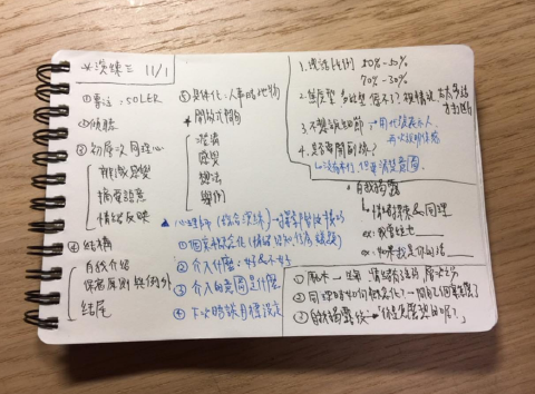 對話工作如潛水