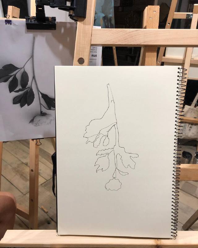 素描01：盲畫