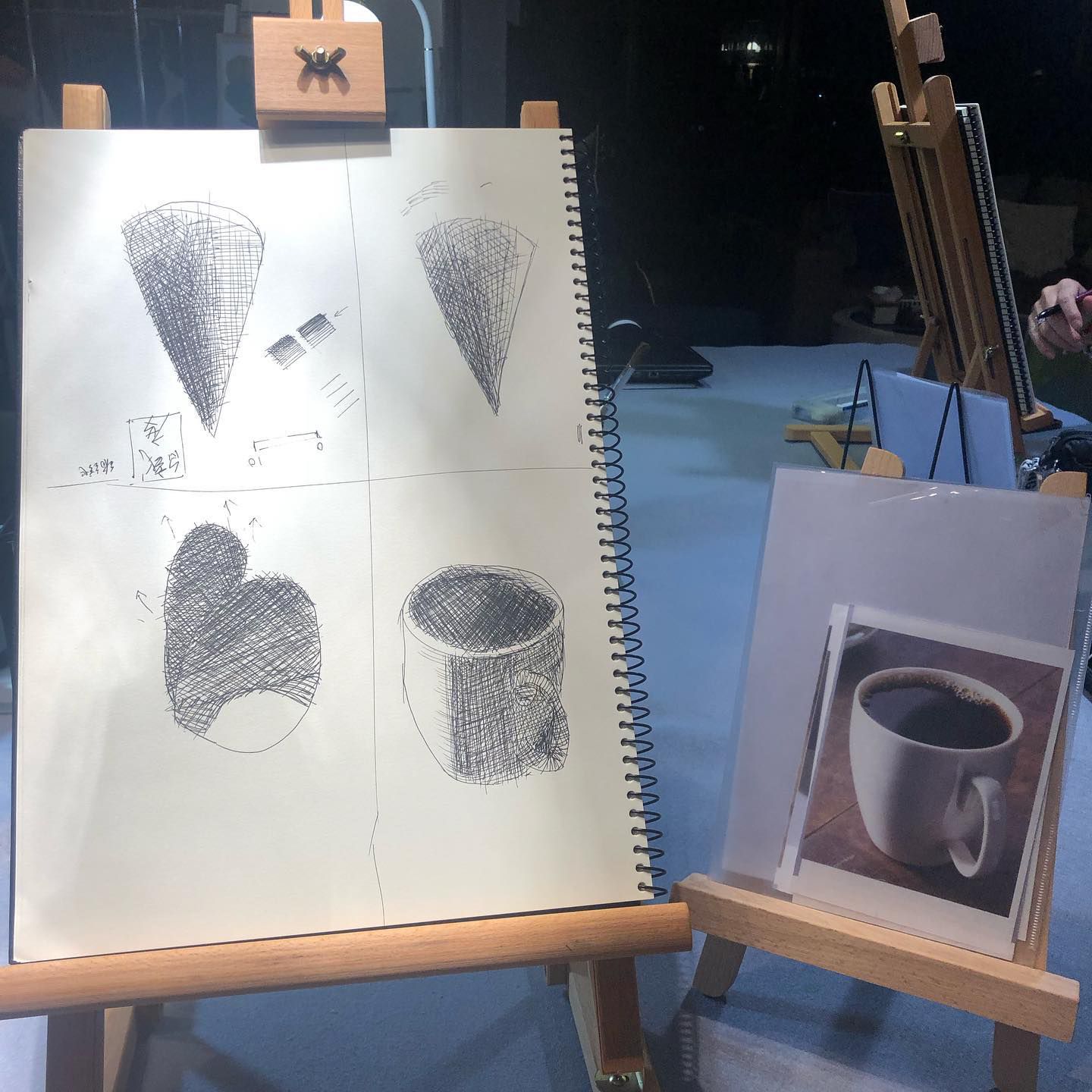 素描10：排線、調子、線條作為語法